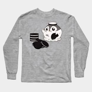 Penguinscoop - cookies and cream Long Sleeve T-Shirt